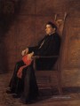 Porträt von Sebastiano Kardinal Nelli Realismus Porträts Thomas Eakins